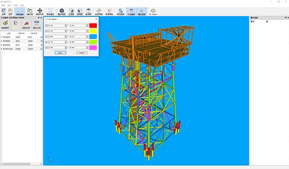 海上(shàng)石油平台三維可視(shì)化(huà)數據查詢系統-天津馳正科技有限公司